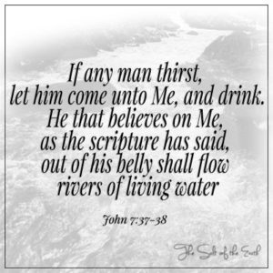 Из чрева его потекут реки живой воды