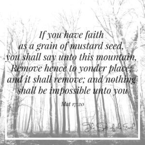 faith as a grain of mustard seed