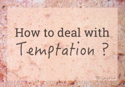 how to deal with temptation