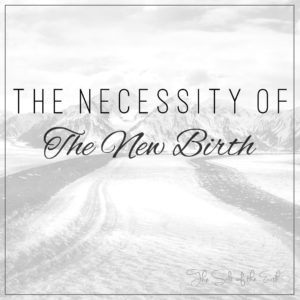 The necessity of the new birth, 再生