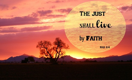 the just, continue in the faith