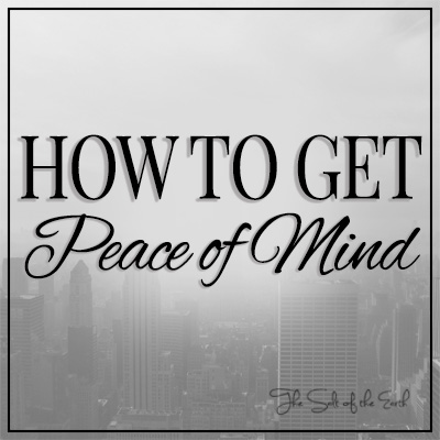 Cómo conseguir tranquilidad, finding inner peace