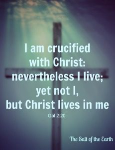 Crucified with Christ, the salt of the earth