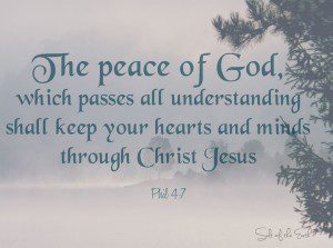 the peace of God