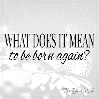What does it mean to be born again