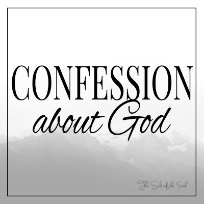 भगवान के बारे में स्वीकारोक्ति