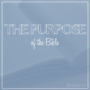 purpose of the Bible 