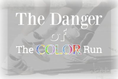 The danger of the color run