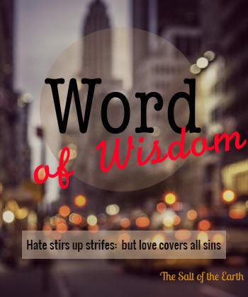 Ненависть порождает раздоры