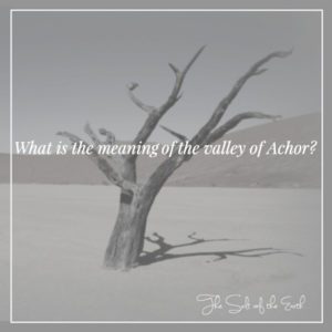 valley of Achor meaning