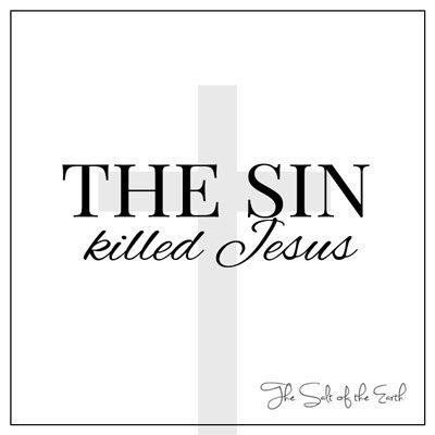 Sin killed Jesus