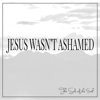 Jesus wasn't ashamed