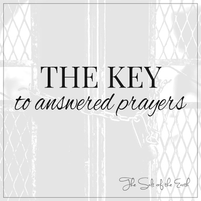 kľúčom k vypočutým modlitbám