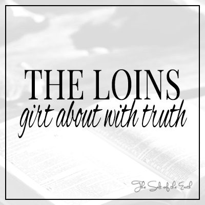 Чресла препоясаны истиной Ефесянам 6:14