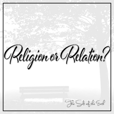 Religion ou relation?