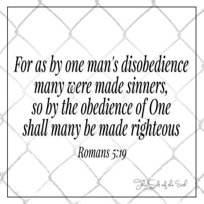 Obedience of One Romans 5:19