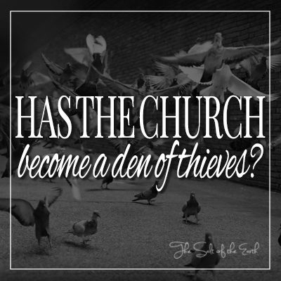 Церковь стала притоном воров??
