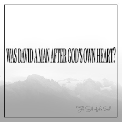 War David ein Mann nach Gottes Herzen??
