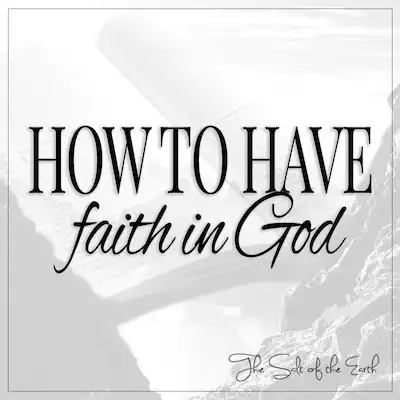 Библия и гора как верить в Бога