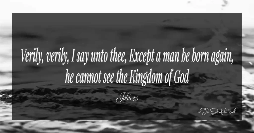 Bible verse john 3-3-maliban ang tao ay ipanganak na muli