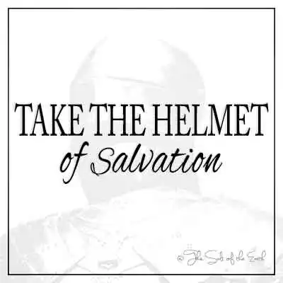 Доспехи и название статьи Возьмите шлем о спасении
