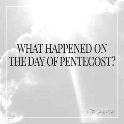 Название статьи Что произошло в день Пятидесятницы